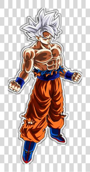 تحميل Dragonball سوبر Mastered Ultra Instinct Goku Decal Goku Ultra Instinct بي ان جي ملف