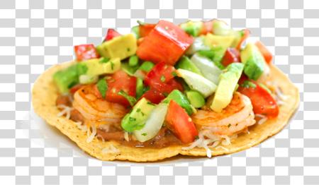 下载 Tostadas Shrimp Tostadas PNG file