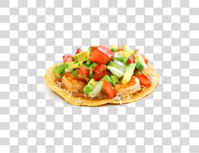 Download Tostadas Shrimp Tostadas Clip Art