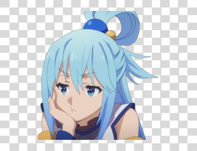 下载 视图 Samegoogleiqdbsaucenao 1457111096753 Konosuba 水色 Clip 艺术