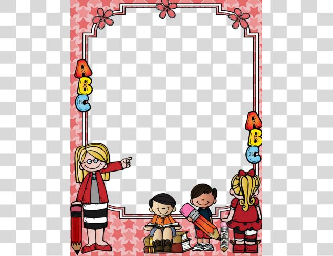 Download marco escuela escuela Decorations escuela Themes Cartoons Frames y Borders Clip arte