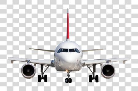 Download Plane Front Warsaw Chopin Airport PNG file