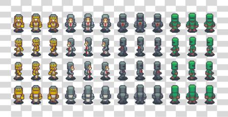 Download Knight Sprites Character Sprite Sheet PNG file