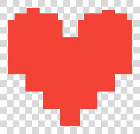 Download corazón caricatura pixel PNG file