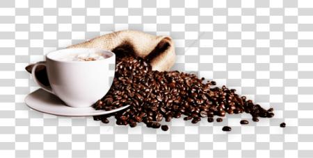 Download Coffee Image With Coffee Cup Bean PNG file