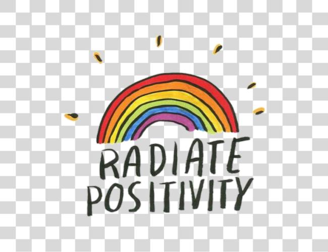 下载 words tumblr 彩虹 overlay 漂亮 radiatepositivity Radiate Positivity Quotes Clip 艺术