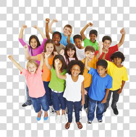 Download Kids Children Group Childrens PNG file