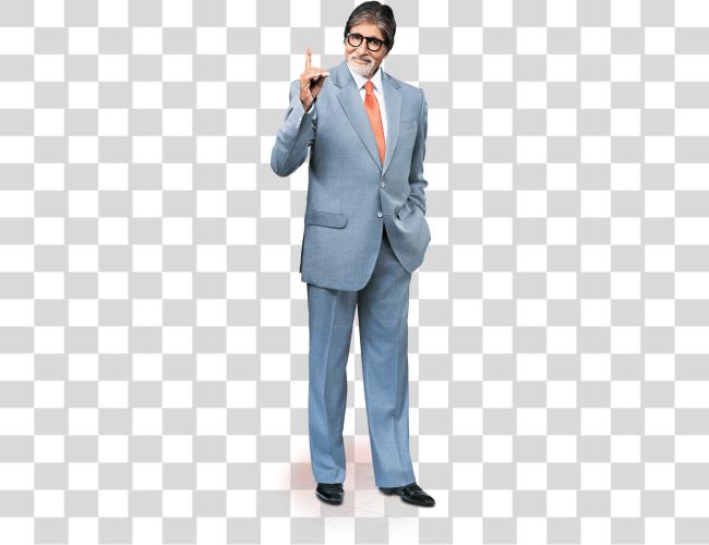 تحميل Amitabh Bachchan واقف Amitabh Bachchan في بدلة مقطوعة فن