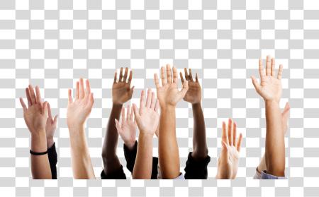 Download Handsup Raised Hands PNG file