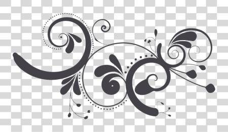 Download White Swirls Swirls Design PNG file