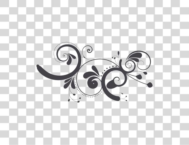 Download White Swirls Swirls Design Clip Art