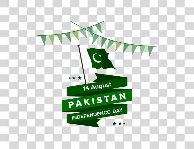 Download Pakistan Independence día Indian Independence día 14 August Pakistan bandera Clip arte