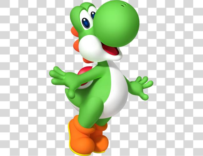 Download Super Mario Bros Characters Yoshi Mario Clip Art