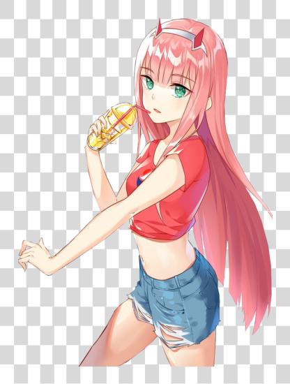 Download anime chan darling en el Franxx zero 02 Darling en el Franxx PNG file