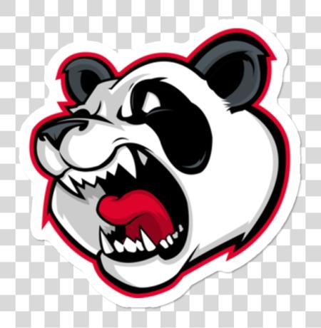 Download Panda Stickers Logo Esport Panda PNG file