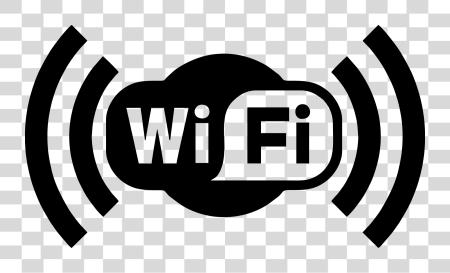 下载 黑色 Wifi Logo Image 背景 Wifi PNG file