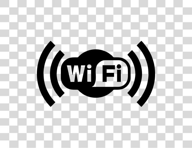 Download Black Wifi Logo Image Background Wifi Clip Art