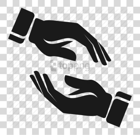 Download Helping Hand In Hand Icon PNG file