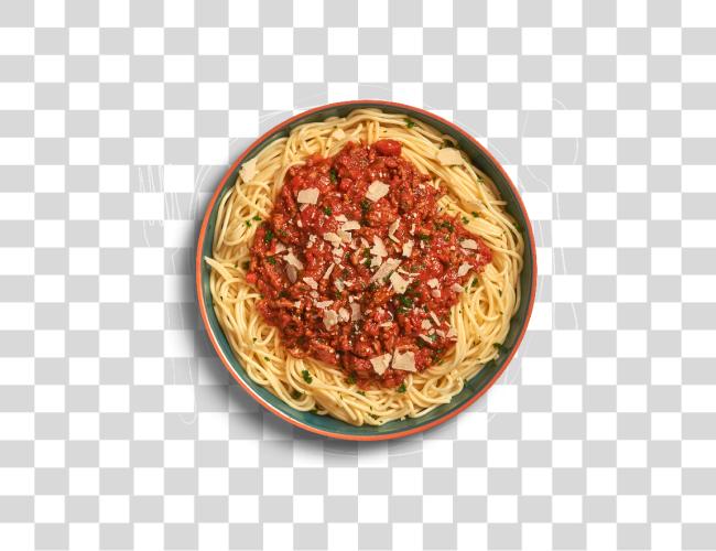 تحميل سباغيتي سباغيتي Bolognese أعلى عرض مقطوعة فن