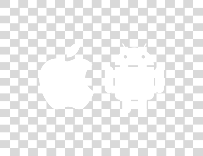 Download Android ndash Logos Android Ios Black And White Clip Art