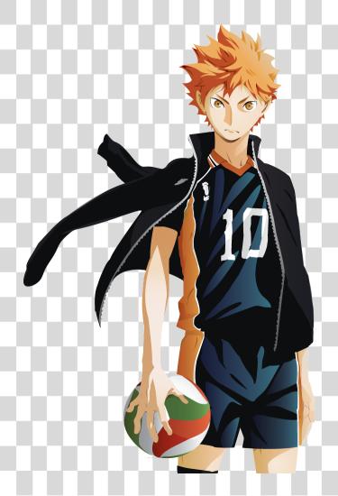 下载 haiky haikyuu render Hinata Shoyo Haikyuu PNG file