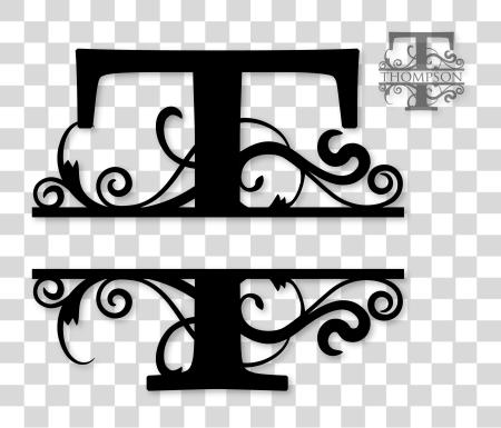 تحميل رسالة Monogram Monogram Cricut Monogram Monogram Split T Monogram Svg بي ان جي ملف