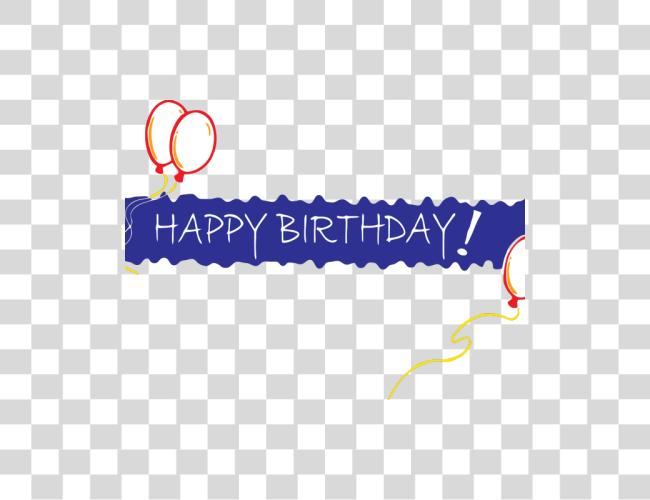 Download Happy Birthday Happy Birthday Banner Clip Art