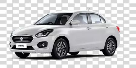 Download New Swift Dzire White Colour PNG file