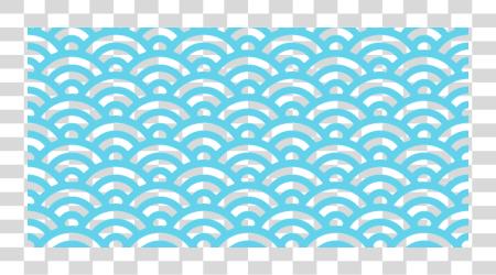 Download Japanese Wave Pattern PNG file