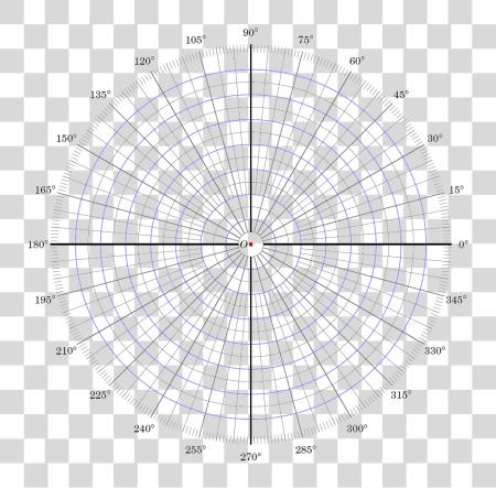 Download Polar Coordinate Graph papel Printable 163797 Circle PNG file