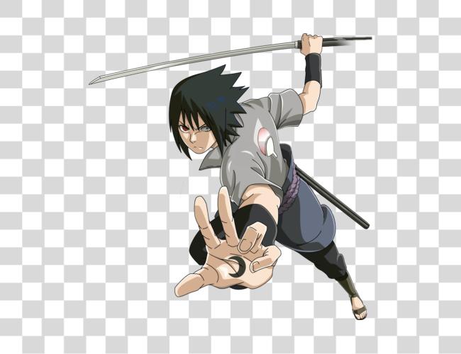 Download anime sasuke sword naruto sharingan animekun Sasuke Uchiha Shippuden Full Body Clip Art