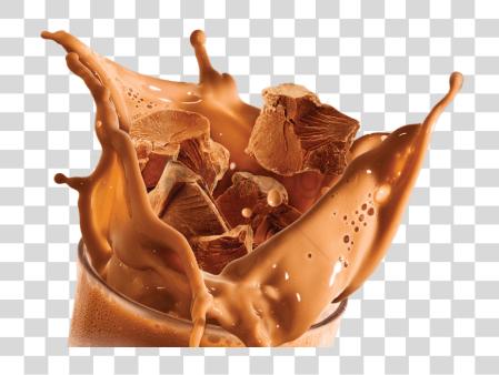 Download Milk Glass Splash Image With Chocolate Shake Splash PNG file