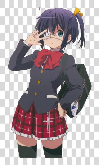 下载 Rikka Takanashi 爱 Chuunibyou 和 其他 Delusions Rikka Takanashi PNG file