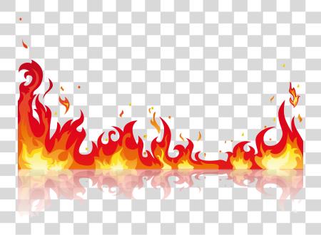 Download Clip arte Flames Jpg fuego Border Svg PNG file