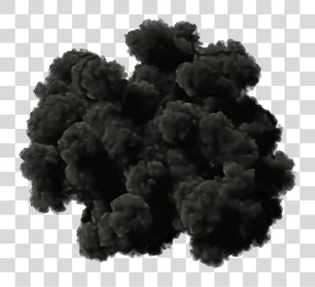 Download ftestickers smoke cloud black thick Thick Black Smoke PNG file