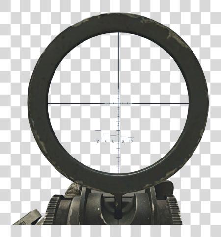 下载 Sniper Scope Crosshairs Sniper Scope PNG file