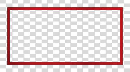 Download rojo Border papel producto PNG file