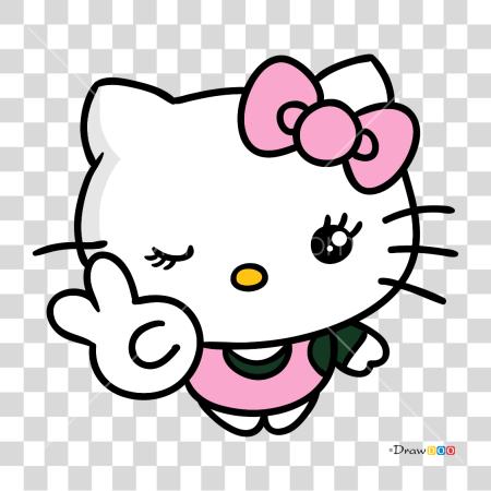 Download Hello Kitty New Drawing PNG file