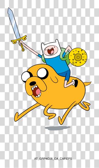 下载 冒险 Time Finn 骑 Jake PNG file