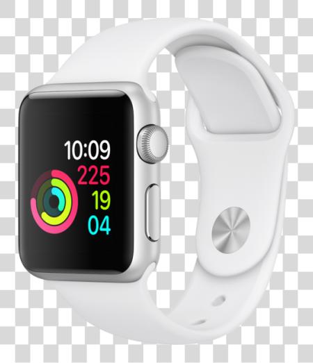 Download White Apple Watch Series 4 PNG file