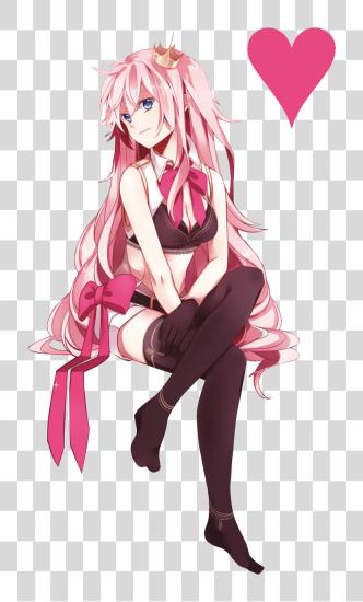 Download Picture Or Discription Sit Anime Girl PNG file