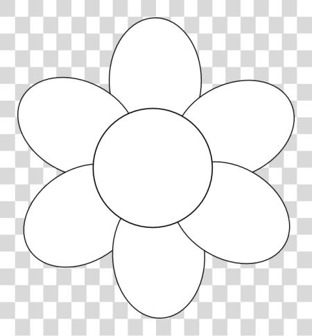 Download Flower Template Printable Mothers Day Flower Template PNG file