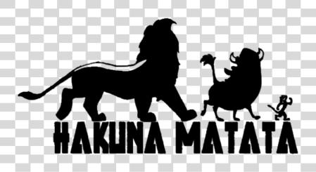 Download Lion King Silhouette Lion King Hakuna Matata PNG file