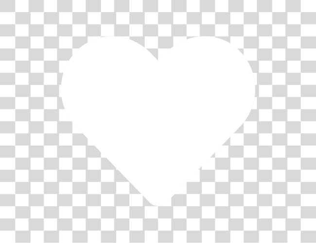 Download Made With Heart Icon White Map Pin Clip Art