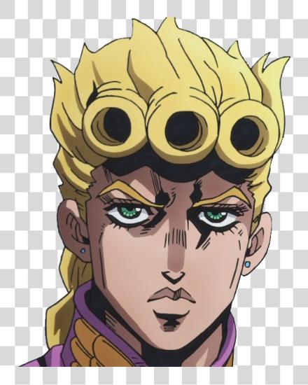 Download Sticker Kikoojap Jojo Giorno Giovanna Enerve Serieux Giorno Giovanna Sticker PNG file