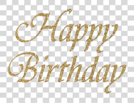 Download Happy Birthday Letter Photo Happy Birthday Gold PNG file