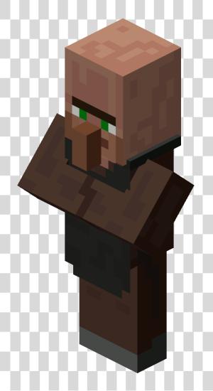 Download Villager Minecraft Minecraft Villager PNG file