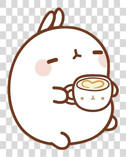 Download Molang Glass Cute Kawaii Pictures Of Animals PNG file