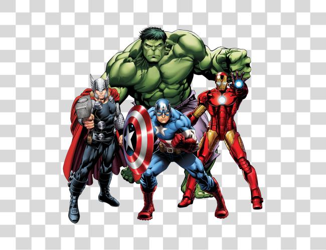 Download Avengers With Background Thor Avengers Comics Clip Art