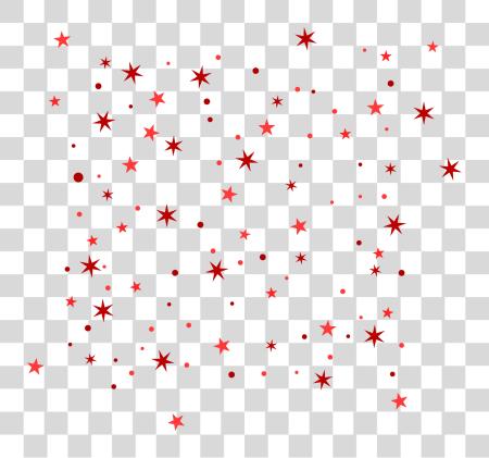 Download Red Stars Illustration PNG file